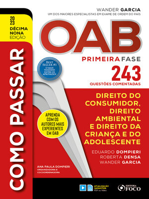 cover image of Como passar OAB – Direito Consumidor, Ambiental e ECA